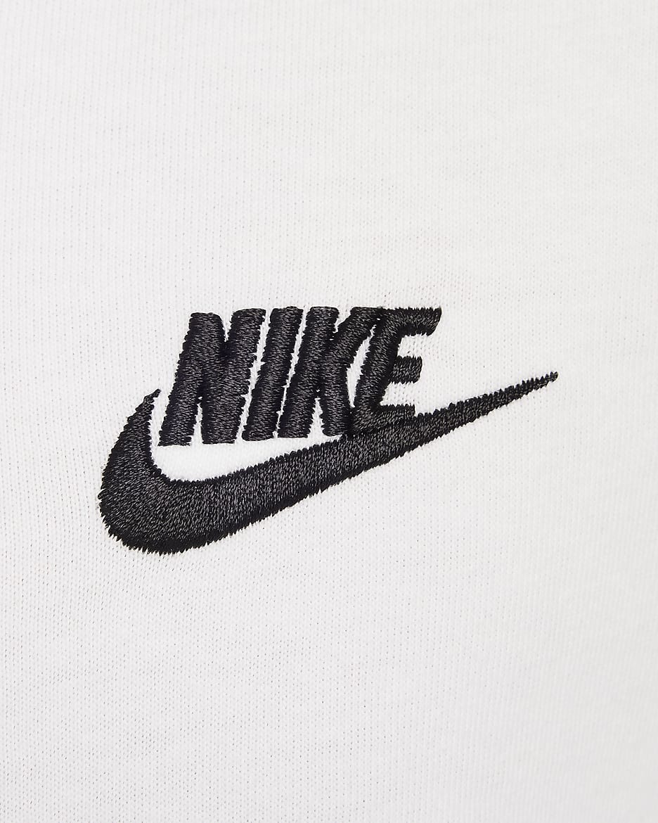 Nike shirt big logo best sale